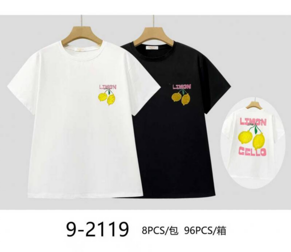 Bluzki damskie Roz Standard, Mix Kolor Paczka 8 szt